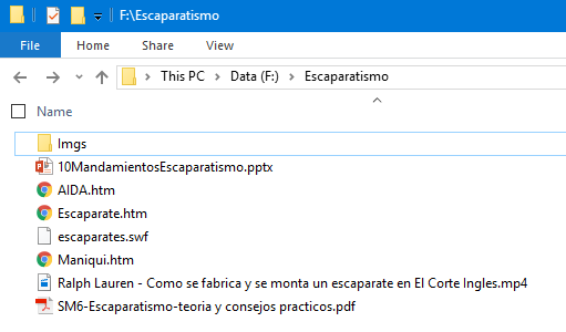 Curso de ejemplo - Archivos