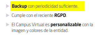 ¿Backups con periodicidad suficiente? ¿Eso qué significa?